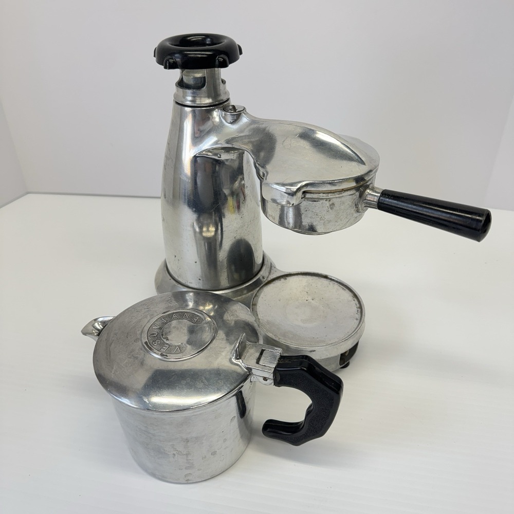 Vintage VESUVIANA Made in Italy coffee maker espresso Electric? Stovetop 115
